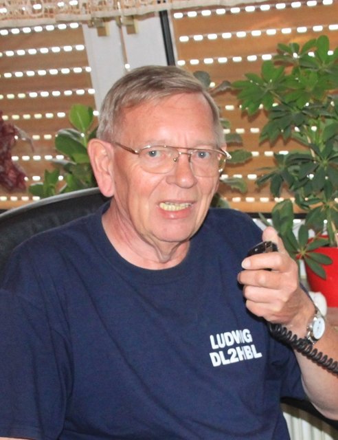 Vereins-Chef der Stader Amateurfunker: Ludwig Steenwarber