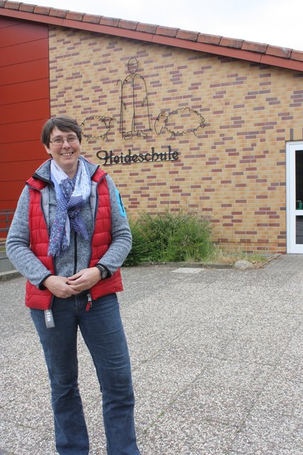 Ankel Stenzel ist seit vier Jahren Leiterin der Heideschule