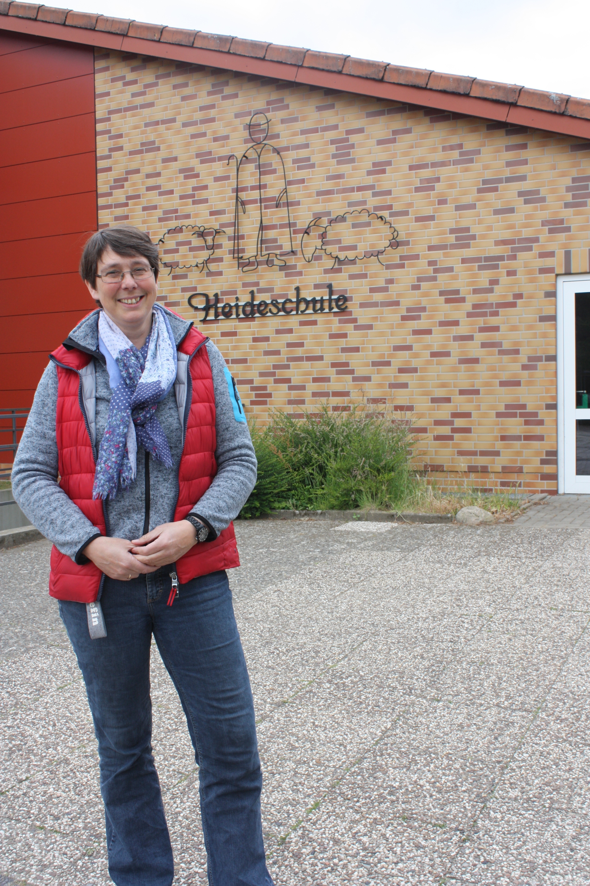 Ankel Stenzel ist seit vier Jahren Leiterin der Heideschule