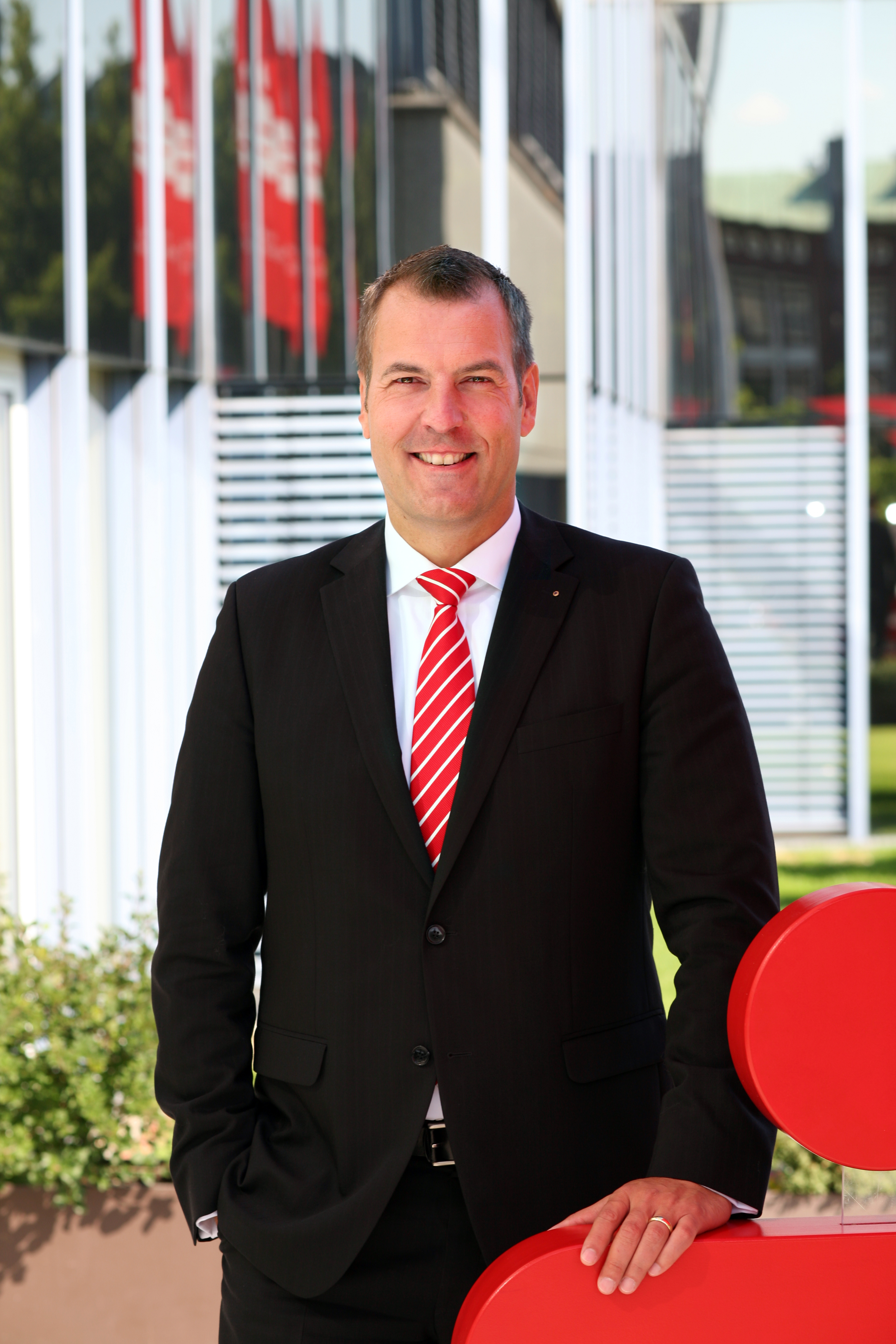 Beruhigt die Anleger: Andreas Sommer, Vorstandsmitglied der Sparkasse Harburg-Buxtehude