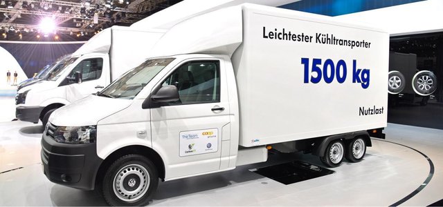 Fahrzeug auf der IAA Nutzfahrzeuge im September 2014 | Foto: Volkswagen Nutzfahrzeuge
