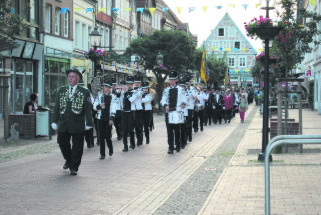 Einmarsch der Schützengilde