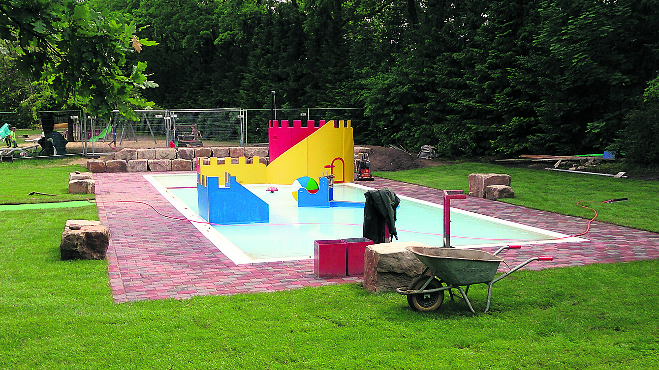 Das Kleinkindbecken in Jesteburg soll am Freitagnachmittag eingeweiht werden