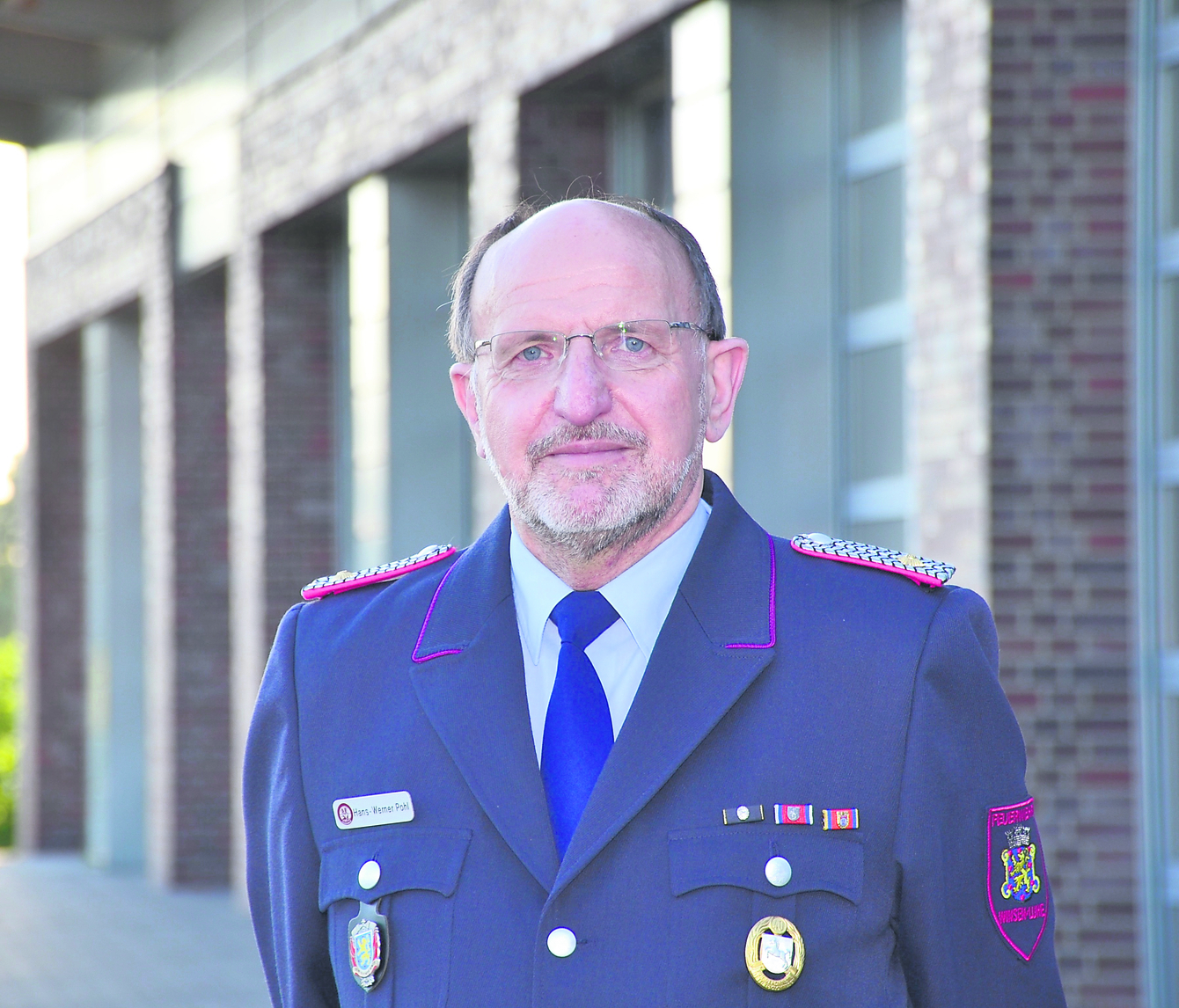 Hans-Werner Pohl bekam das Ehrenzeichen
