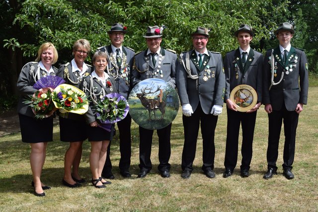 Toppenstedt: Impressionen Königsproklamation