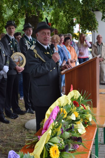 Toppenstedt: Impressionen Königsproklamation
