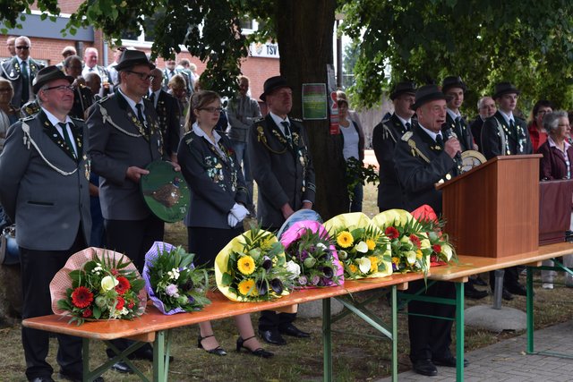 Toppenstedt: Impressionen Königsproklamation