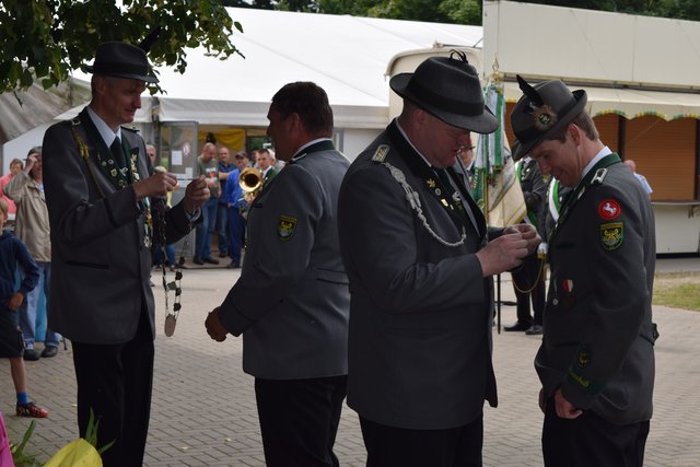 Toppenstedt: Impressionen Königsproklamation