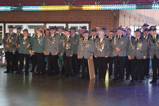Impressionen: Königsproklamation Schützenverein Brackel