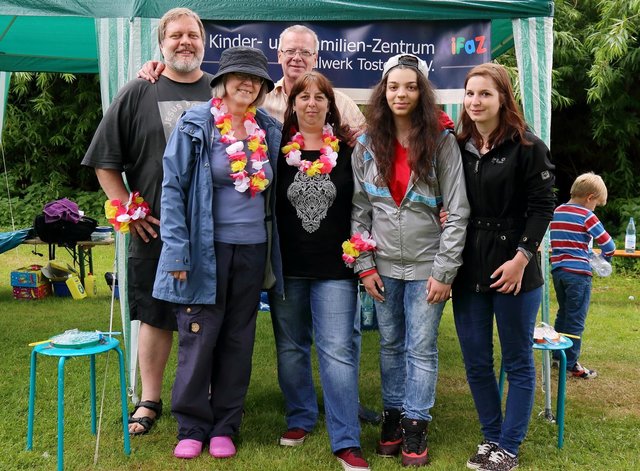 Das Team des Kinder- und Familienzentrums | Foto: Freibadförderverein