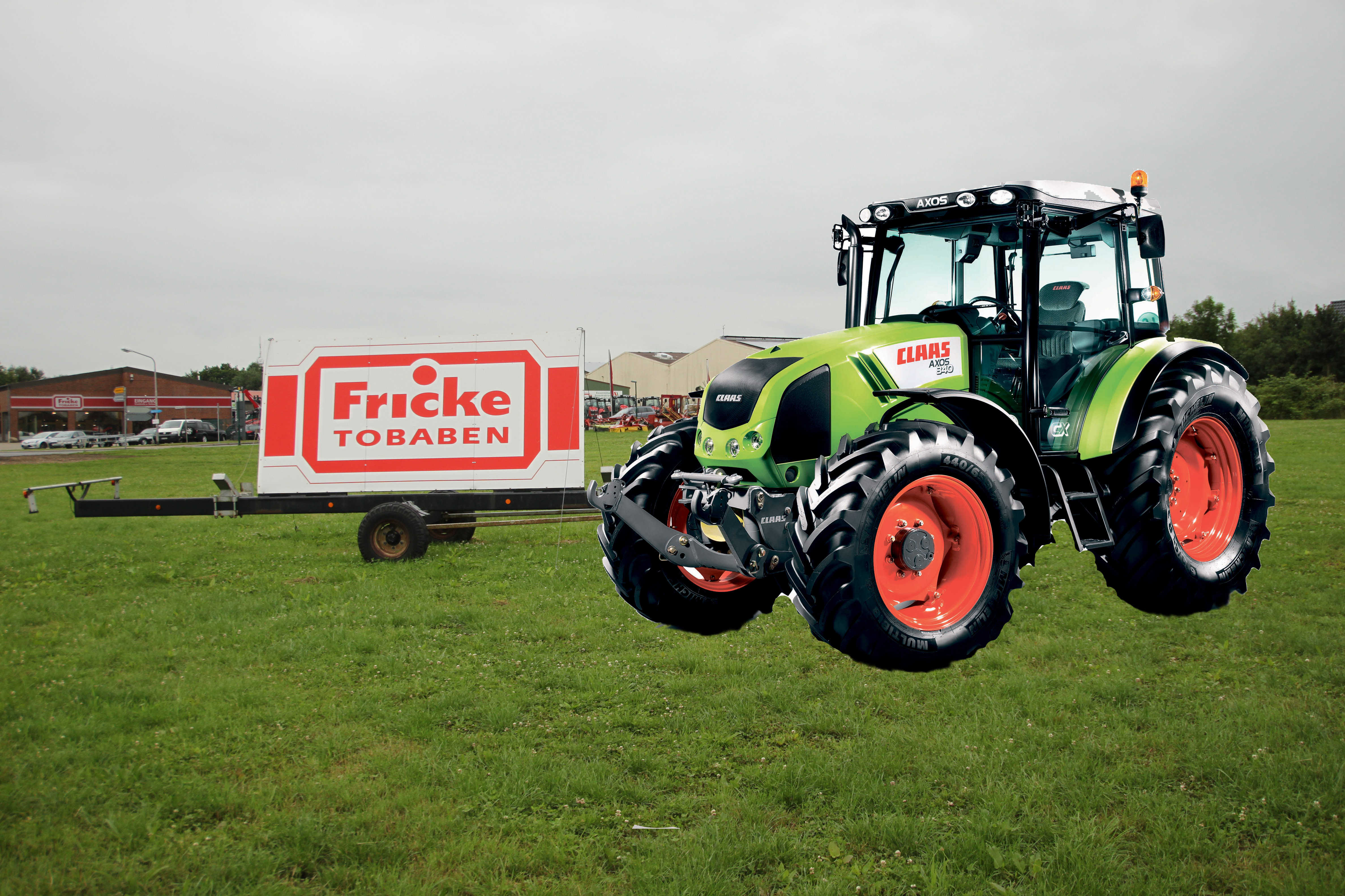 Sind künftig Partner: Fricke Tobaben in Harsefeld und Claas