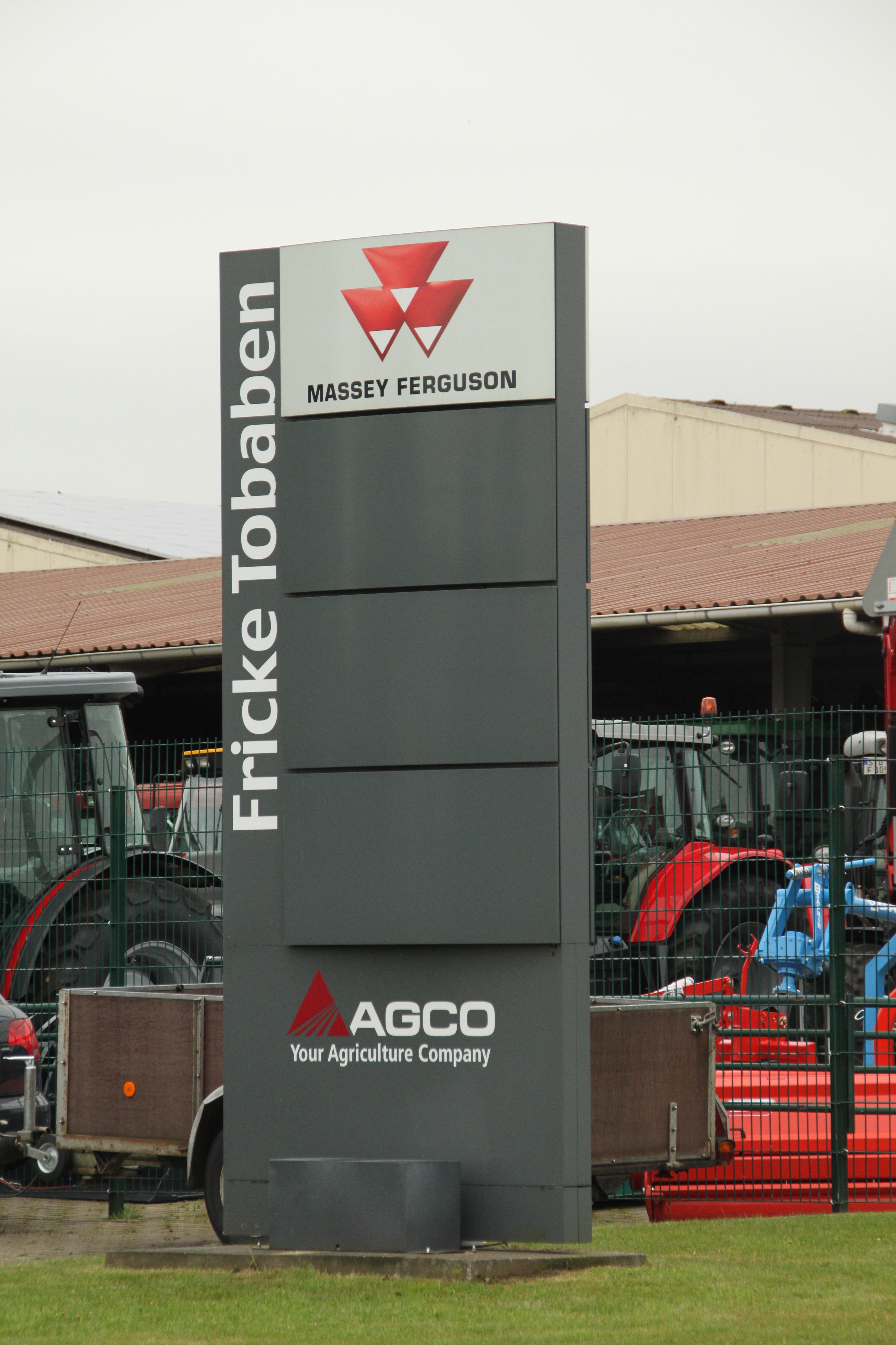 Der Pylon von Massey Ferguson wird wohl bald verschwinden