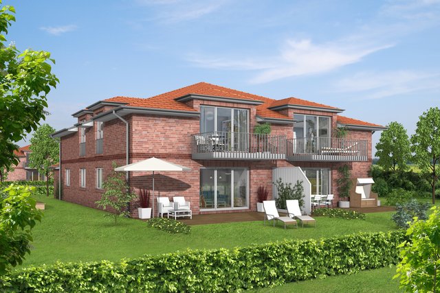 In Tostedt entsteht demnächst die Wohnanlage „Zum Apfelhof“ mit sechs Stadthäusern - insgesamt 30 Wohneinheiten und zwei Gewerbeflächen. Obwohl der erste Spatenstich noch nicht erfolgt ist, sind bereits 40 Prozent der Flächen verkauft | Foto: WittBau