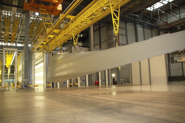 Flügel-Oberschale eines A350