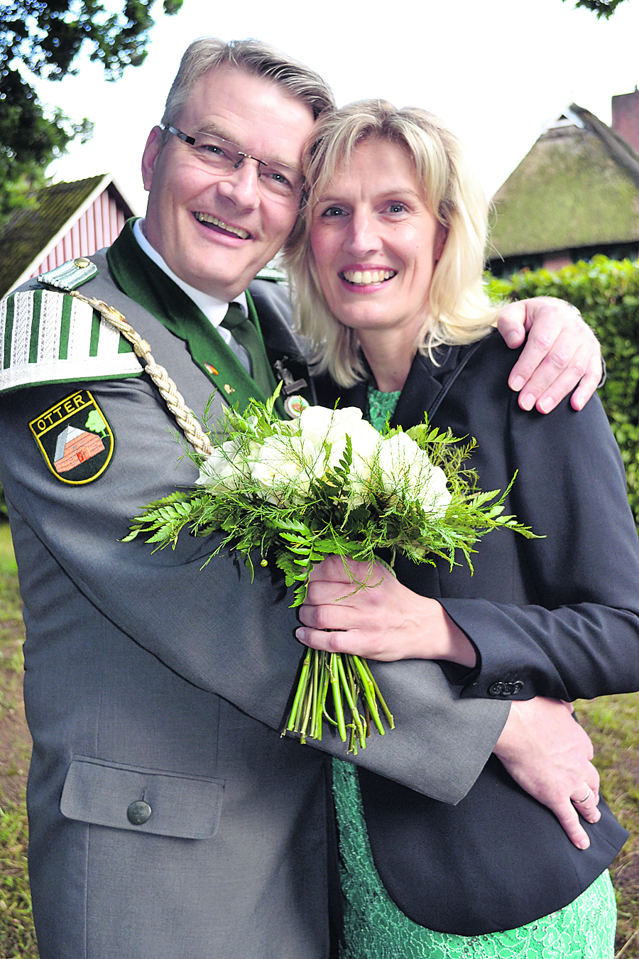 Kampens neues Königspaar: Wilhelm und Sandra Dallmann