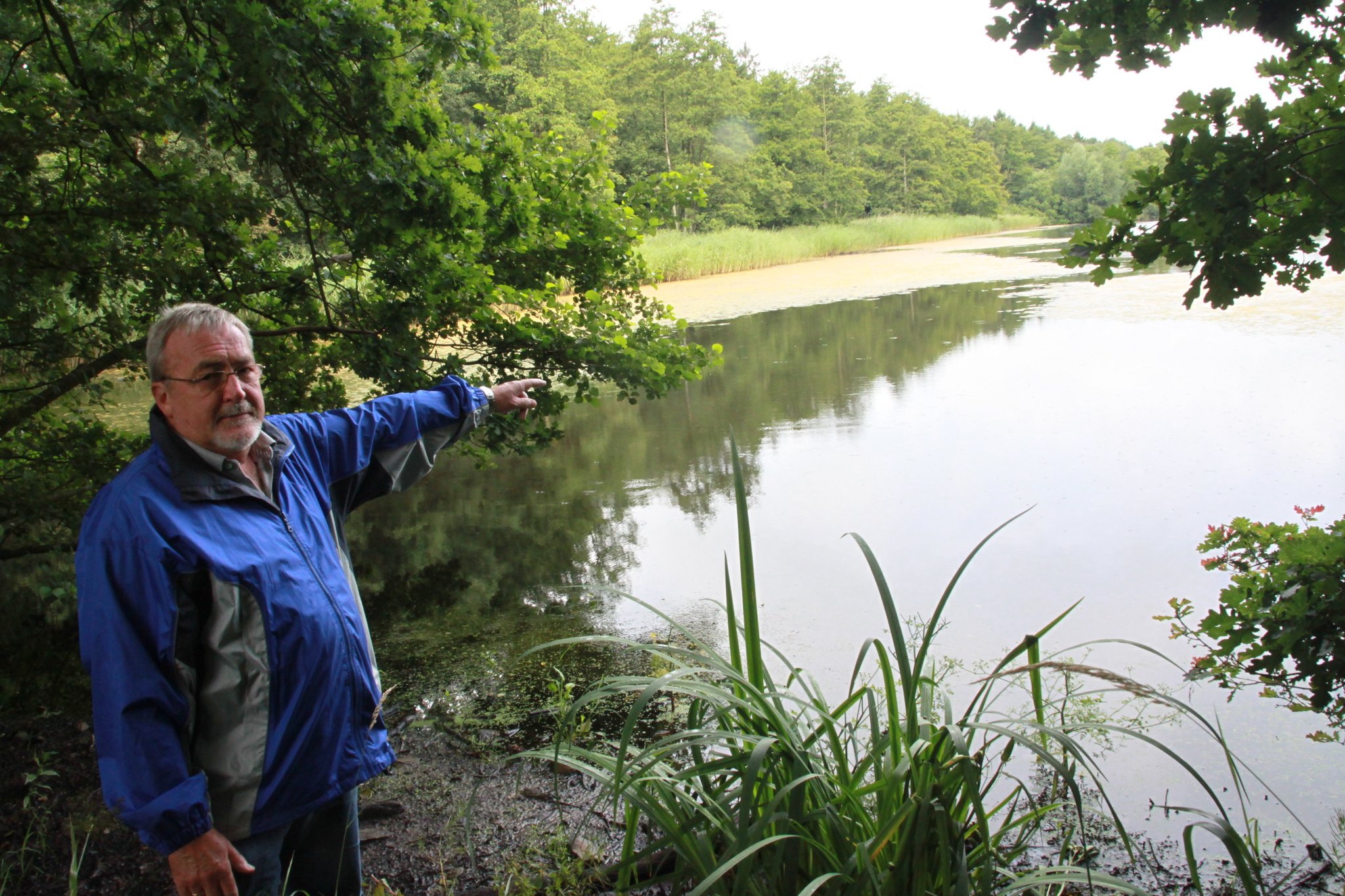 AlgenAlarm am Sunder See OldendorfHimmelpforten