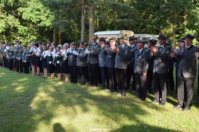 Impressionen: Königsproklamation Schützenkameradschaft Luhdorf-Roydorf