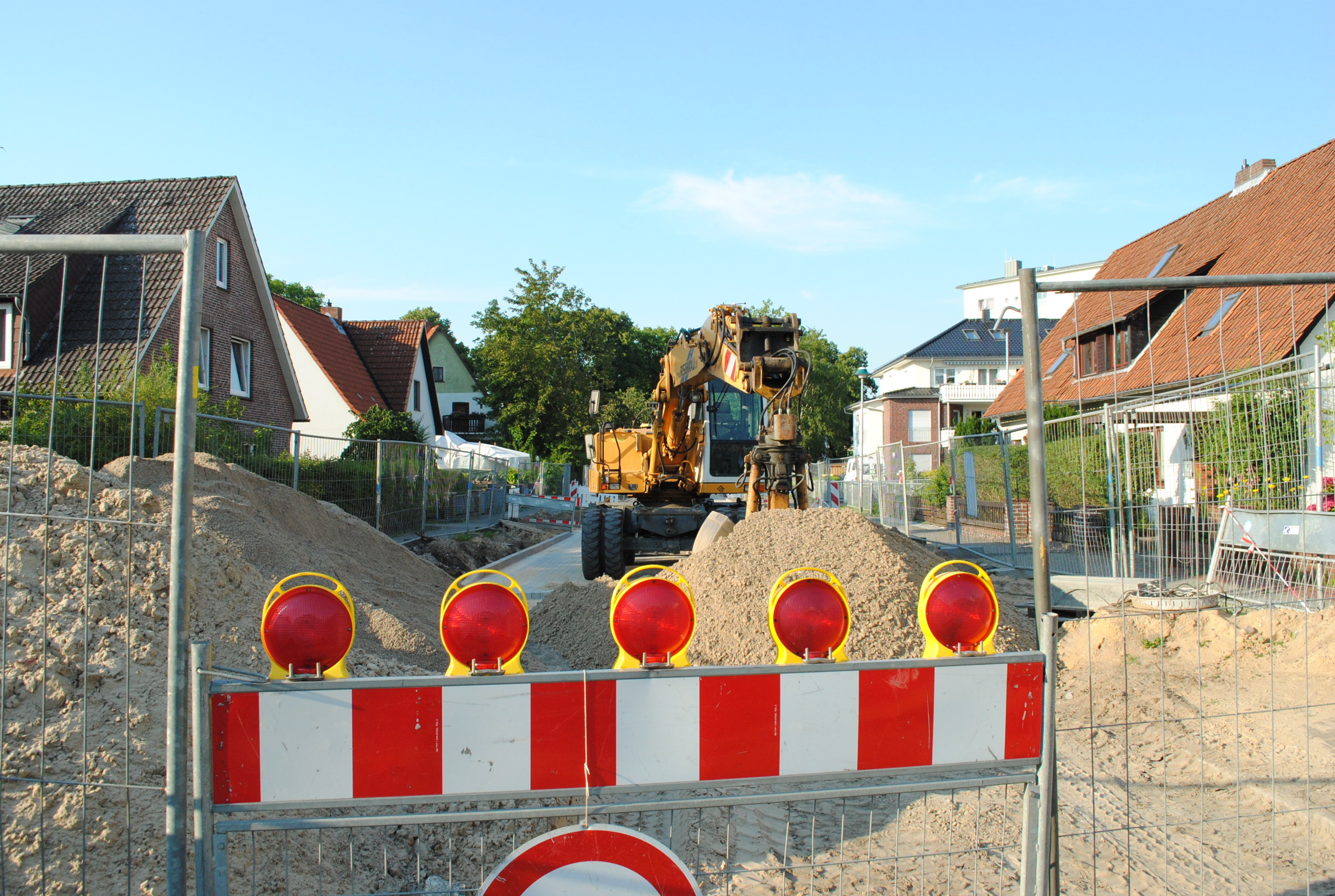 Die Goehtestraße wird saniert. Viele Anwohner legen diese Maßnahme ab