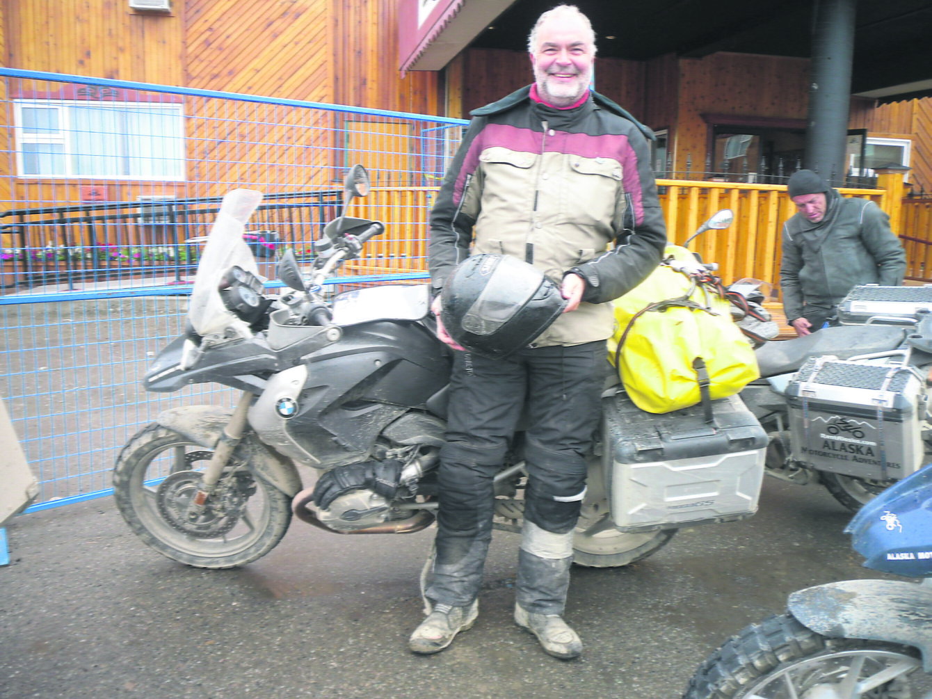 Touren mit dem Motorrad ist ein Hobby des Finanzexperten