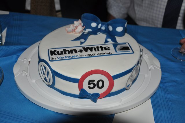 Ein Torte zum Jubiläum | Foto: Kuhn+Witte