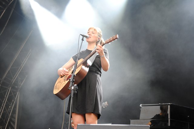 Hatte ihr neues Album "Supermoon" im Gepäck: die Rock- und Popsängerin Sophie Hunger