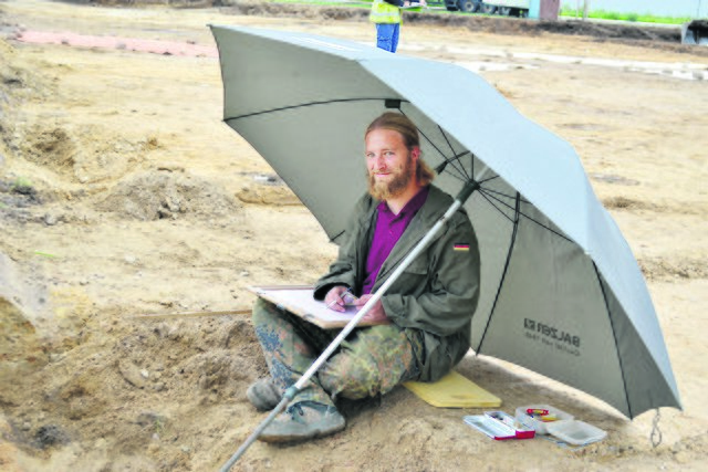 Valentin Schröer zeichnete die Fundstellen