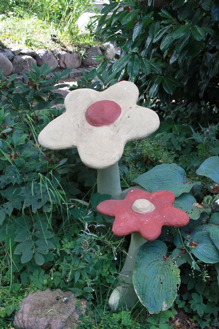 Steinharte Blumen