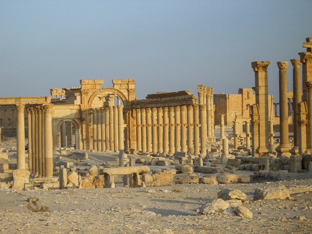 Die antiken Tempelanlagen in Palmyra erstrecken sich auf rund einem Quadratkilometer | Foto: Fotostudio Liberty Pictures