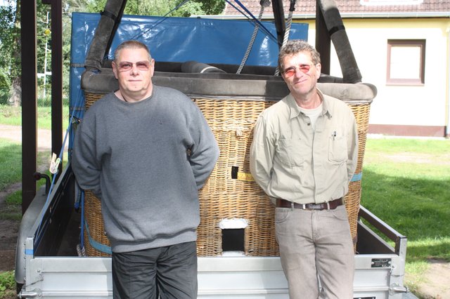 "Die Zerstörungen in Palmyra sind ein Jammer", sagen Axel Ockelmann (re.) und Michael Spar