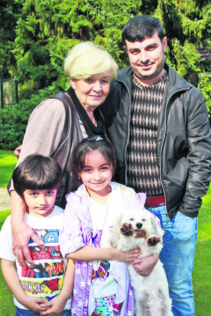 Edeltraud M. hat Hassan Masuod und die Kinder Farah und Ahraam ganz fest in ihr Herz geschlossen
