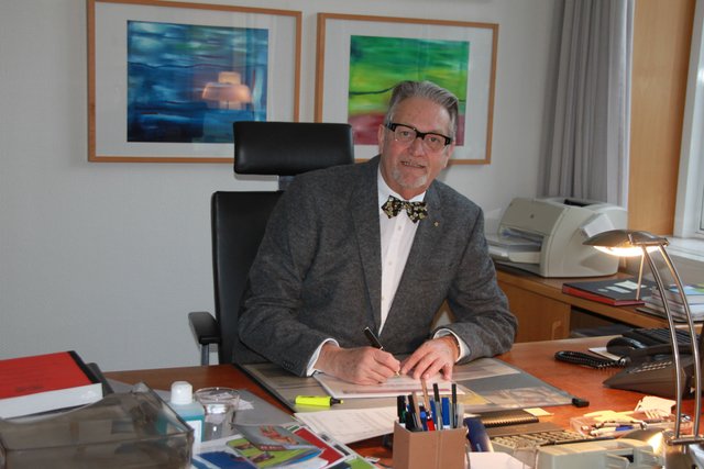 Egon Ahren, Chef der Stade Tourismus-GmbH