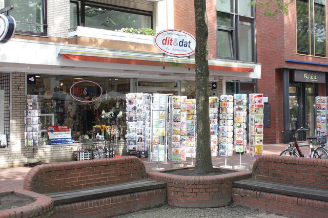 Zu vermieten: Der Geschenkartikel-Laden "dit & dat" zieht von der Breiten Straße...