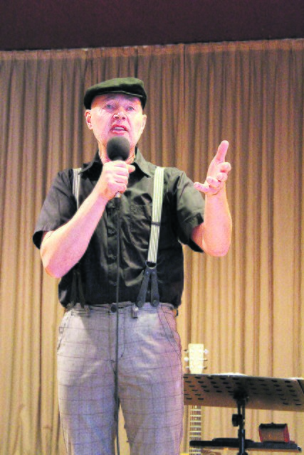 Sorgte für Stimmung: Comedian "jott-em"