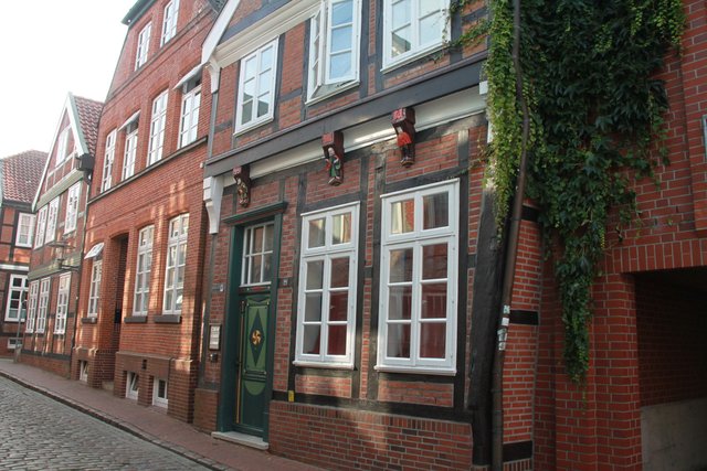 Die Bäckerstraße im historischen Stader Stadtkern