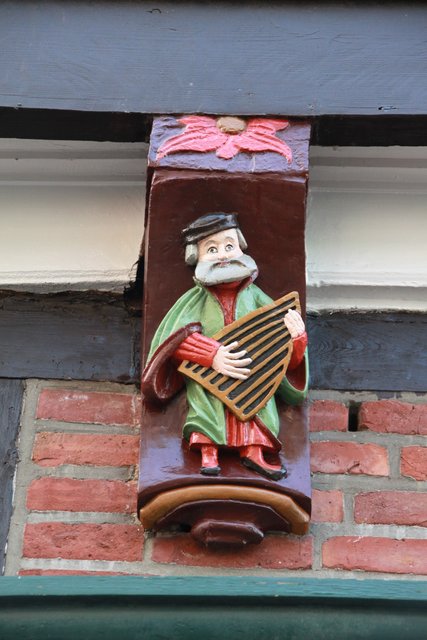 Heiliger mit Harfe: David, Schutzpatron der Meistersinger