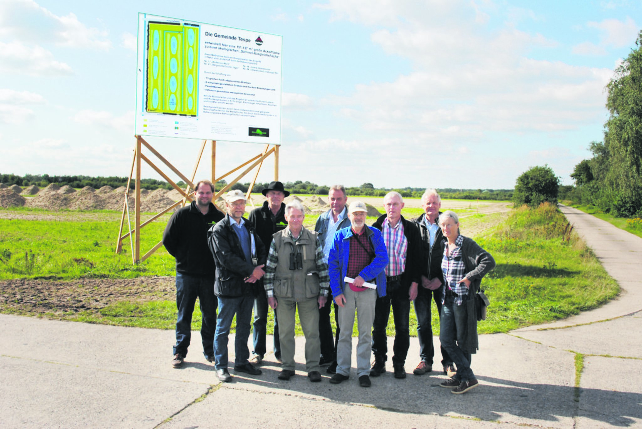 Bedeutend auch für Tierwelt Gemeinde Tespe stellt ökologische