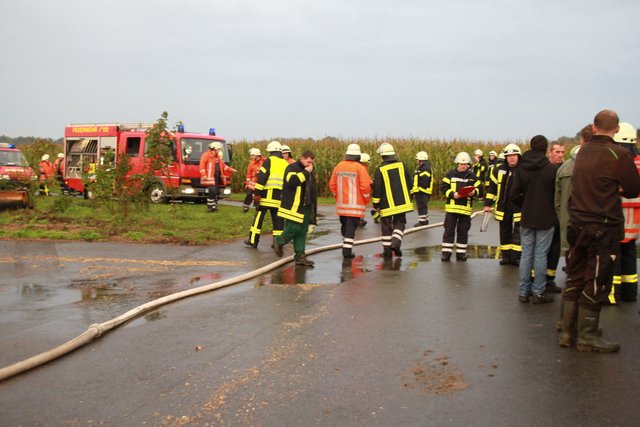 Knapp 70 Retter wurden alarmiert