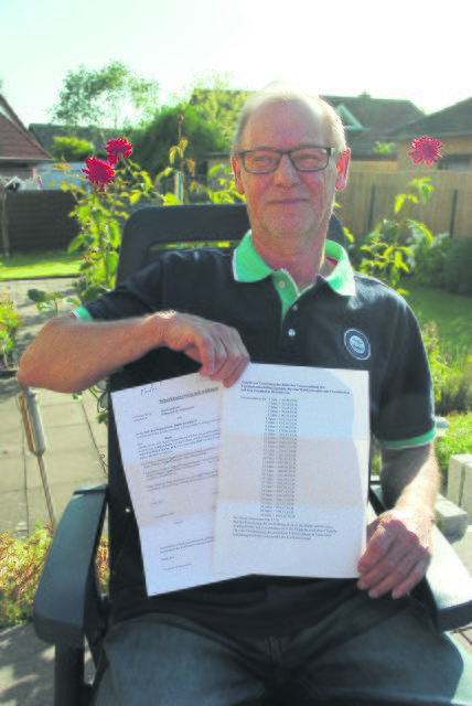 WOCHENBLATT-Leser Manfred Blech brachte den Stein ins Rollen