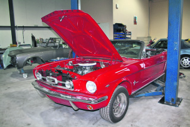 Dieser Mustang glänzt nach der Komplett-Restaurierung wieder wie neu