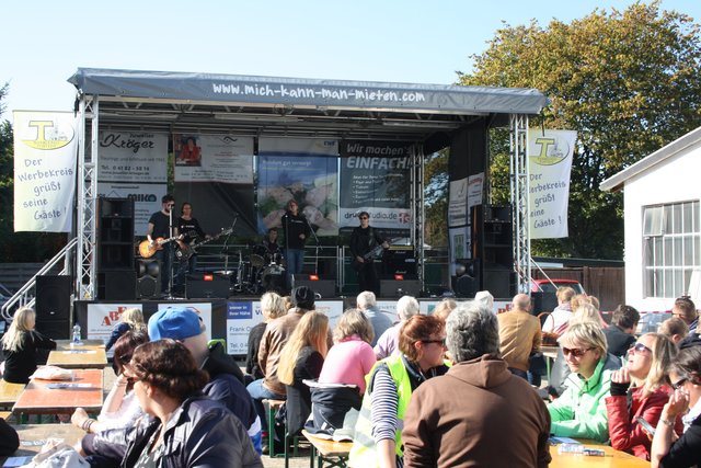 Die Band "Hörsturz" begeisterte die Besucher