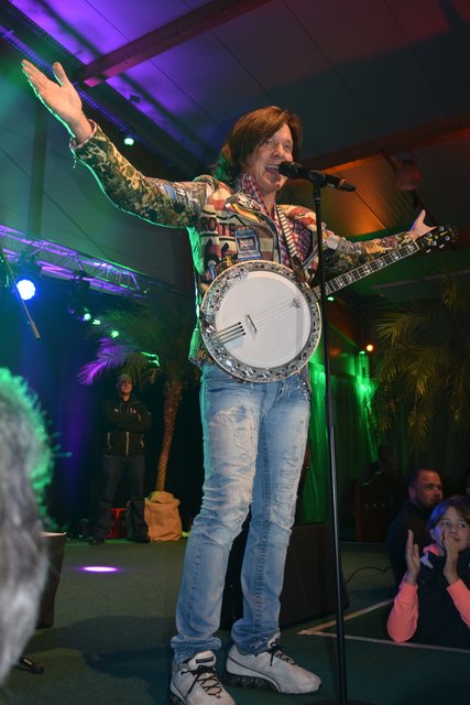 Impressionen: Jürgen Drews bei seinem Auftritt in Wenzendorf