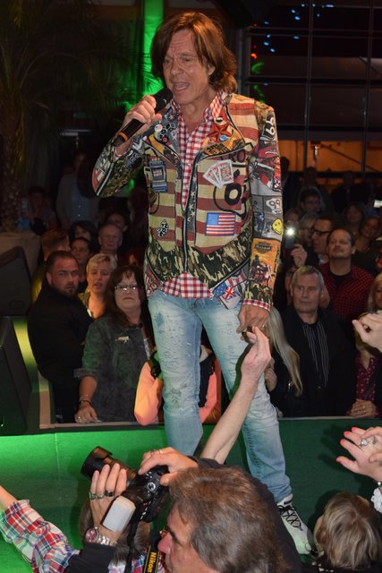 Impressionen: Jürgen Drews bei seinem Auftritt in Wenzendorf