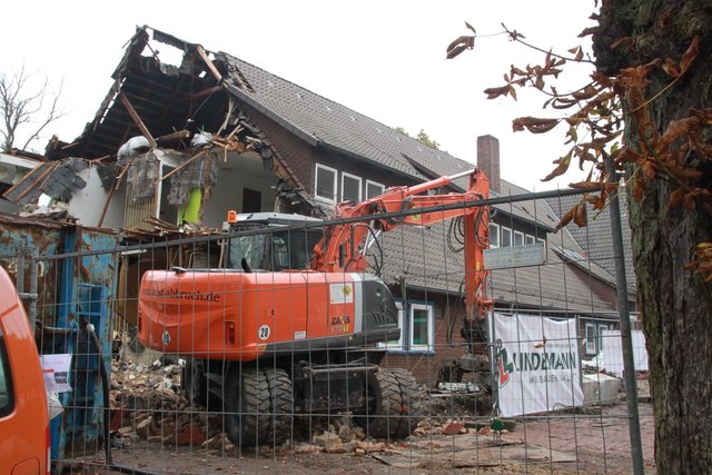 Abbrucharbeiten Am Vorwerk