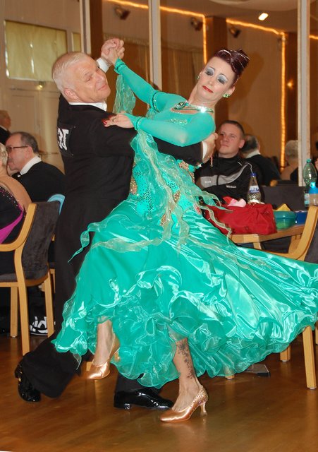 Dirk und Melanie Lüneburg vom 1. TC Winsen haben den Aufstieg geschafft