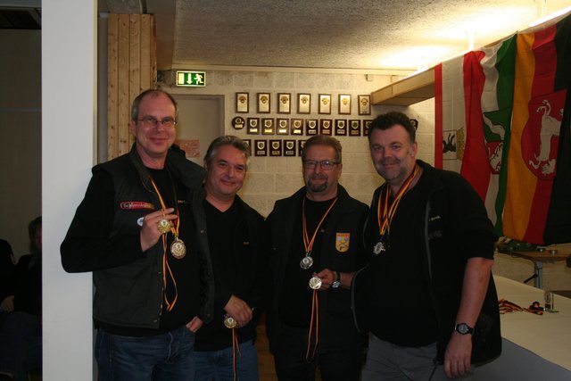 Die erfolgreiche Schießleistungsgruppe (SLG) aus Stade-Hagen