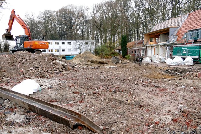Abriss im fortgeschrittenen Stadium | Foto: Christian Schmidt / Landkreis Stade