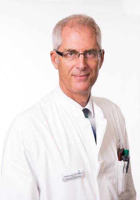Chef der Orthopädie am Krankenhaus Buchholz: Prof. Dr. Christian Flamme