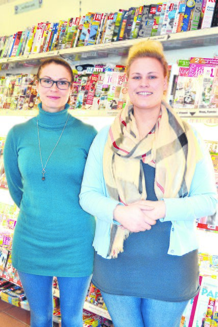 Die Auszubildenden Marina van Houtte (li.) und Maedlen Strutz