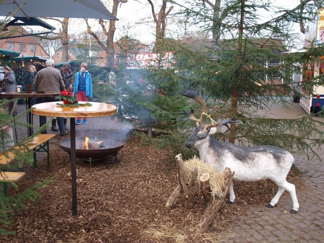 Für Kinder gibt es überall auf dem Weihnachtsmarkt etwas zu entdecken | Foto: Bürgerstiftung Hanstedt