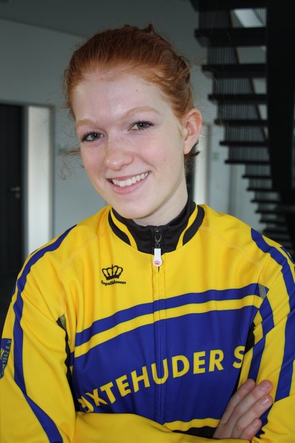 Auf Platz eins im Radsportbezirk Lüneburg: Finja Hildebrandt vom Buxtehuder Sportverein